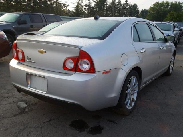 1G1ZE5E05CF196610 - 2012 CHEVROLET MALIBU LTZ 银色 照片 4