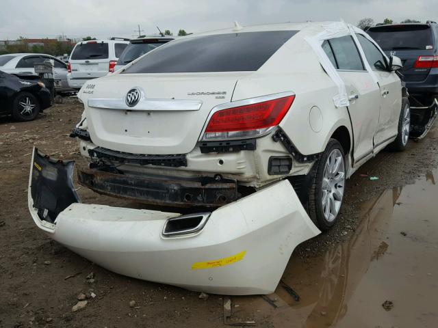 1G4GE5GD6BF247766 - 2011 BUICK LACROSSE C WHITE photo 4
