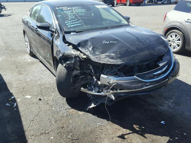 1C3CCCAB5FN688437 - 2015 CHRYSLER 200 LIMITE BLACK photo 1