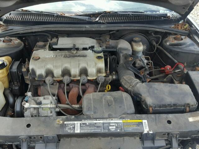 1G8ZP1289XZ317187 - 1999 SATURN SC1 GRAY photo 7