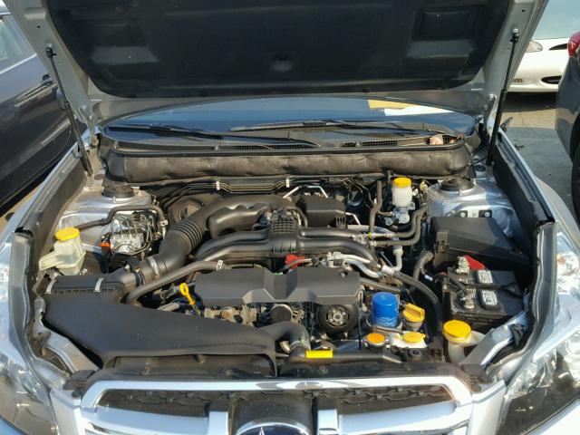 4S3BMBA64E3034055 - 2014 SUBARU LEGACY 2.5 SILVER photo 7