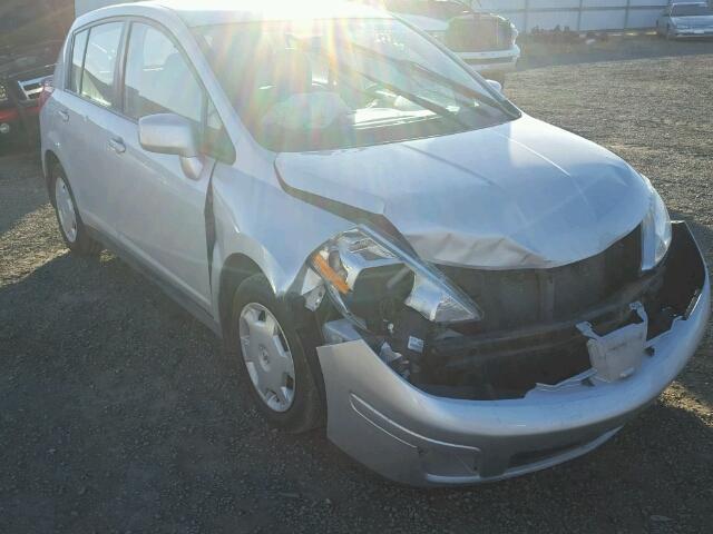 3N1BC13E78L400054 - 2008 NISSAN VERSA S SILVER photo 1