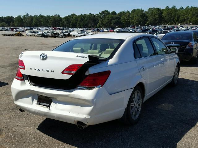 4T1BK36BX5U014044 - 2005 TOYOTA AVALON XL WHITE photo 4