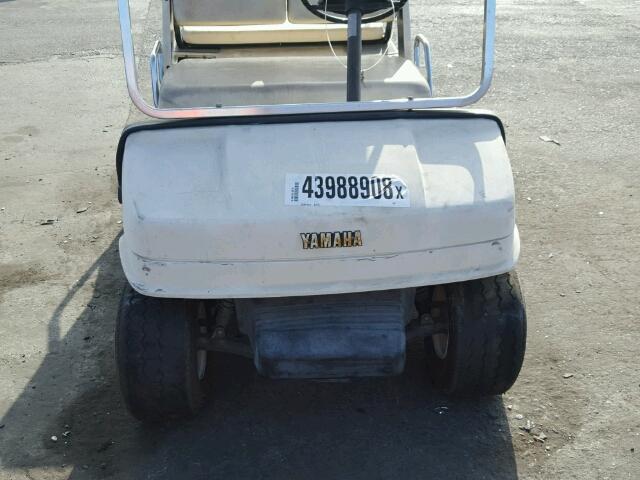 JH7001029 - 2005 YAMAHA GOLF CART WHITE photo 9