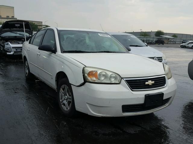 1G1ZS58F27F221977 - 2007 CHEVROLET MALIBU LS WHITE photo 1