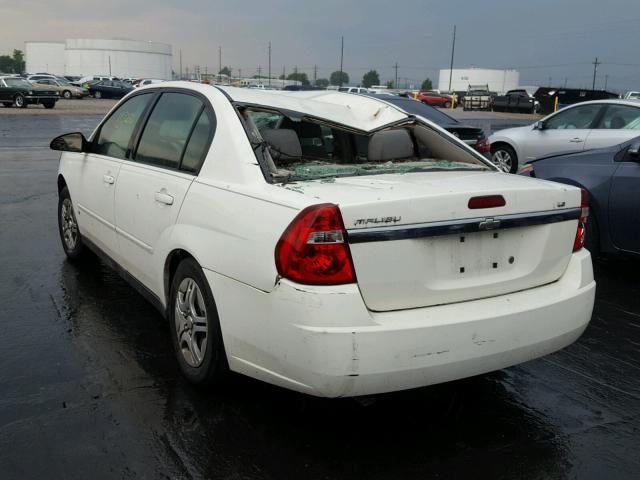 1G1ZS58F27F221977 - 2007 CHEVROLET MALIBU LS WHITE photo 3