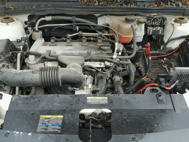 1G1ZS58F27F221977 - 2007 CHEVROLET MALIBU LS WHITE photo 7