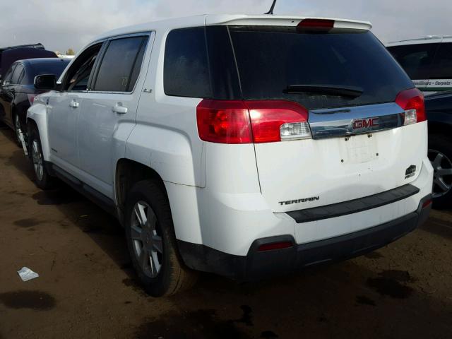 2GKFLREK9D6104746 - 2013 GMC TERRAIN SL WHITE photo 3