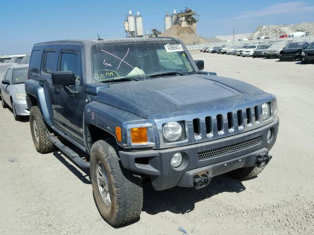 5GTDN136668188406 - 2006 HUMMER H3 BLUE photo 1