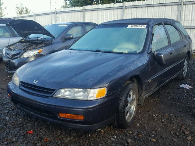 1HGCE189XRA011913 - 1994 HONDA ACCORD EX BLUE photo 2