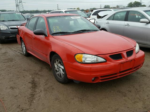 1G2NE52F64M645177 - 2004 PONTIAC GRAND AM RED photo 1