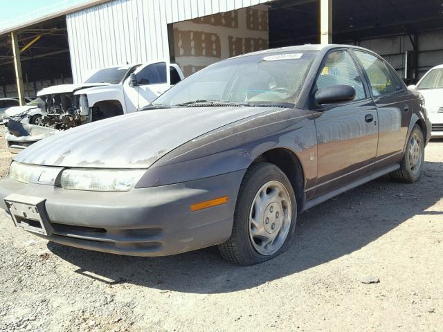 1G8ZG5281WZ289794 - 1998 SATURN SL1 GRAY photo 2