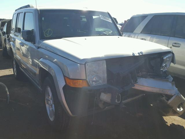 1J8HG48K47C586764 - 2007 JEEP COMMANDER SILVER photo 1