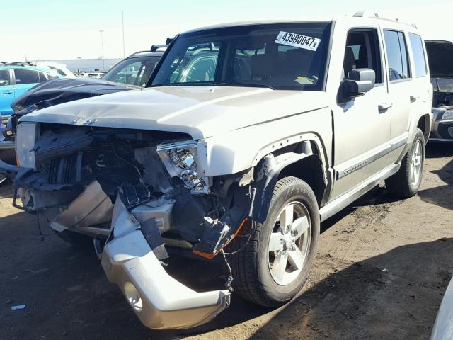 1J8HG48K47C586764 - 2007 JEEP COMMANDER SILVER photo 2