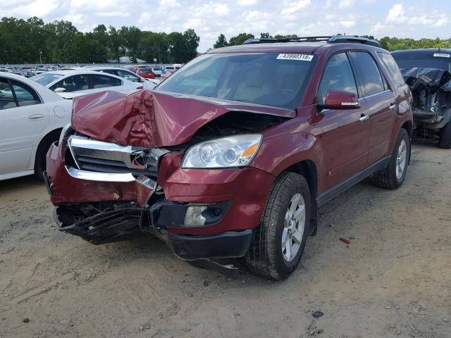 5GZER23758J193329 - 2008 SATURN OUTLOOK XR მუქწითელი ფოტო 2