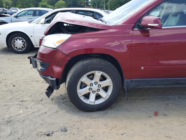 5GZER23758J193329 - 2008 SATURN OUTLOOK XR მუქწითელი ფოტო 9