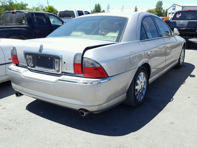 1LNHM86S84Y679064 - 2004 LINCOLN LS SILVER photo 4