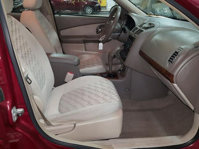 1G1ZT64845F153897 - 2005 CHEVROLET MALIBU MAX 栗色 照片 5