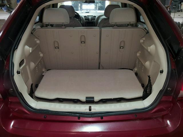 1G1ZT64845F153897 - 2005 CHEVROLET MALIBU MAX 栗色 照片 9