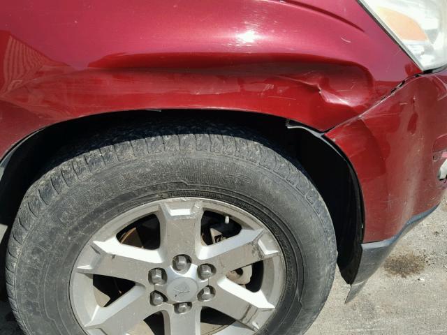 5GZEV23708J204975 - 2008 SATURN OUTLOOK XR Марун фото 9