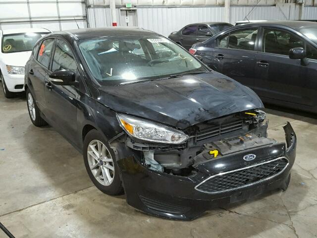 1FADP3K27FL232735 - 2015 FORD FOCUS SE BLACK photo 1