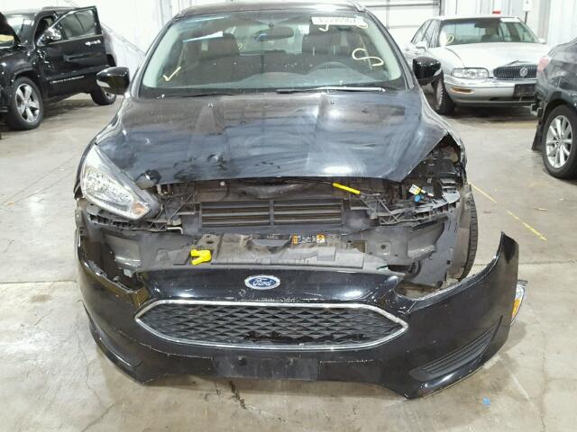 1FADP3K27FL232735 - 2015 FORD FOCUS SE BLACK photo 9