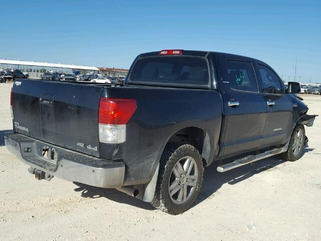 5TFHW5F10CX220121 - 2012 TOYOTA TUNDRA CRE BLACK photo 4