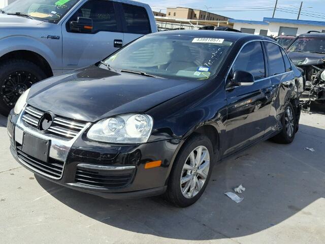 3VWRX7AJ1AM066300 - 2010 VOLKSWAGEN JETTA SE BLACK photo 2