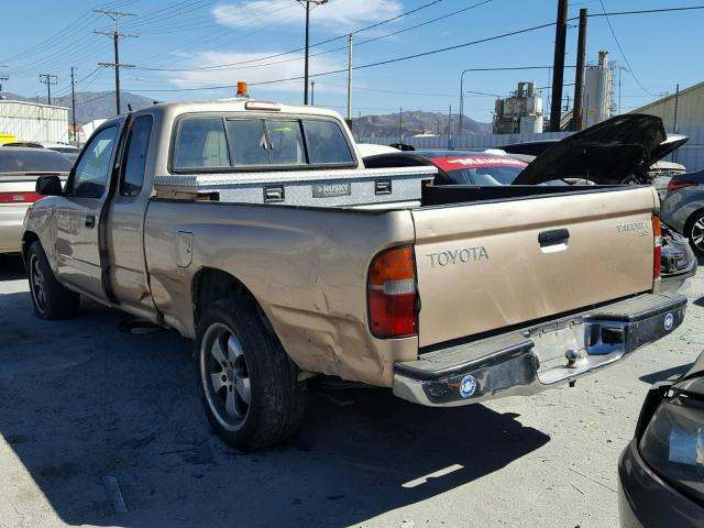 4TAVL52N4WZ092328 - 1998 TOYOTA TACOMA GOLD photo 3