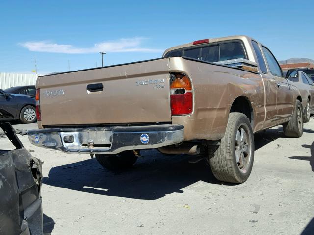 4TAVL52N4WZ092328 - 1998 TOYOTA TACOMA GOLD photo 4