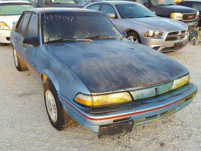 1G2JC54HXP7546500 - 1993 PONTIAC SUNBIRD BLUE photo 1