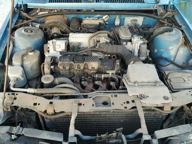 1G2JC54HXP7546500 - 1993 PONTIAC SUNBIRD BLUE photo 7