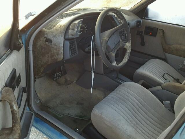 1G2JC54HXP7546500 - 1993 PONTIAC SUNBIRD BLUE photo 9