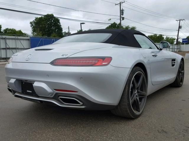 WDDYK7HA3JA019209 - 2018 MERCEDES-BENZ AMG GT GRAY photo 4