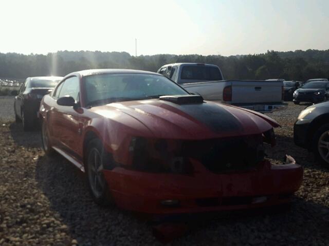 1FAFP42R74F234430 - 2004 FORD MUSTANG MA RED photo 1
