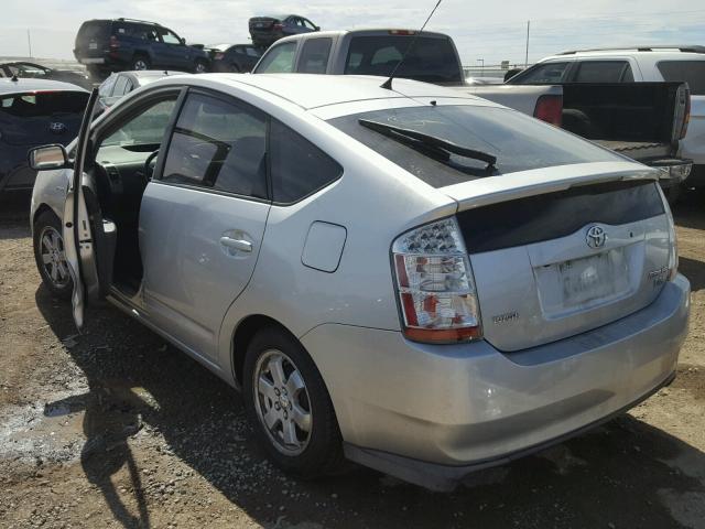 JTDKB20U983300227 - 2008 TOYOTA PRIUS SILVER photo 3