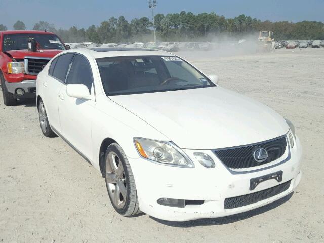 JTHBN96S365003332 - 2006 LEXUS GS GENERAT WHITE photo 1