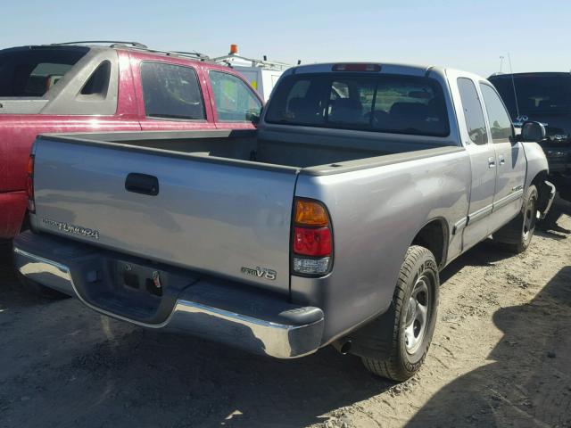 5TBRT34151S127918 - 2001 TOYOTA TUNDRA ACC SILVER photo 4