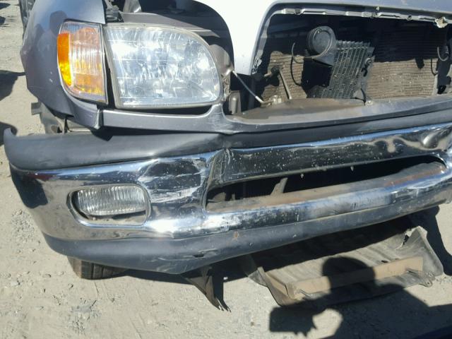 5TBRT34151S127918 - 2001 TOYOTA TUNDRA ACC SILVER photo 9