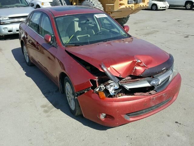 JF1GE6B62AH507723 - 2010 SUBARU IMPREZA 2. RED photo 1