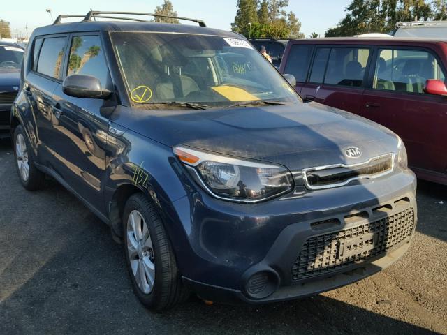 KNDJP3A58F7200703 - 2015 KIA SOUL + BLUE photo 1