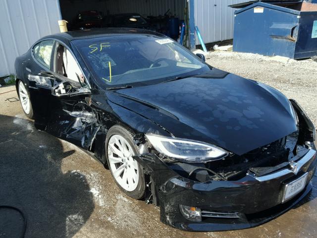 5YJSA1E20HF200136 - 2017 TESLA MODEL S BLACK photo 1