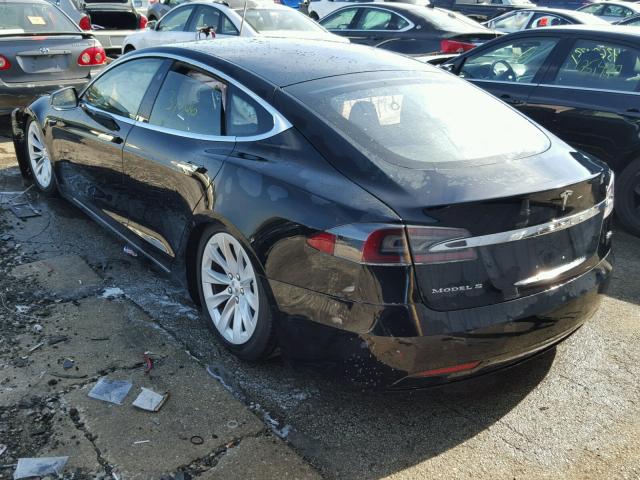 5YJSA1E20HF200136 - 2017 TESLA MODEL S BLACK photo 3