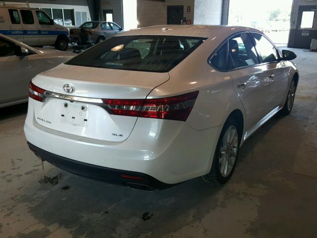 4T1BK1EB1DU064660 - 2013 TOYOTA AVALON BAS WHITE photo 4