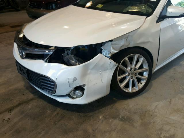 4T1BK1EB1DU064660 - 2013 TOYOTA AVALON BAS WHITE photo 9