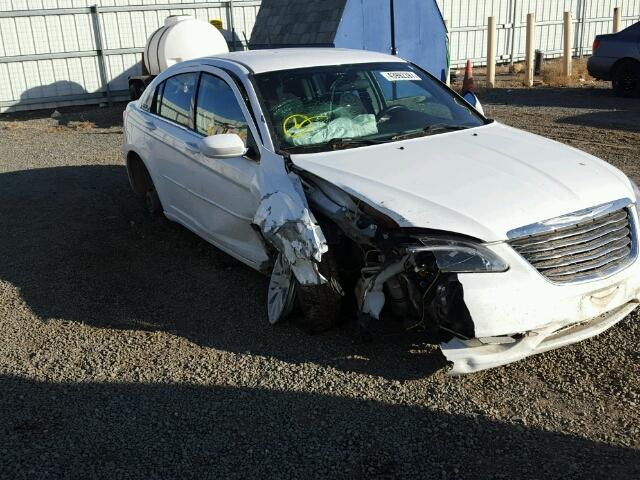 1C3CCBBG9CN321816 - 2012 CHRYSLER 200 TOURIN WHITE photo 1