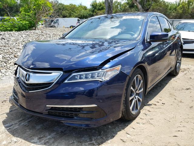 19UUB2F55HA006118 - 2017 ACURA TLX TECH BLUE photo 2