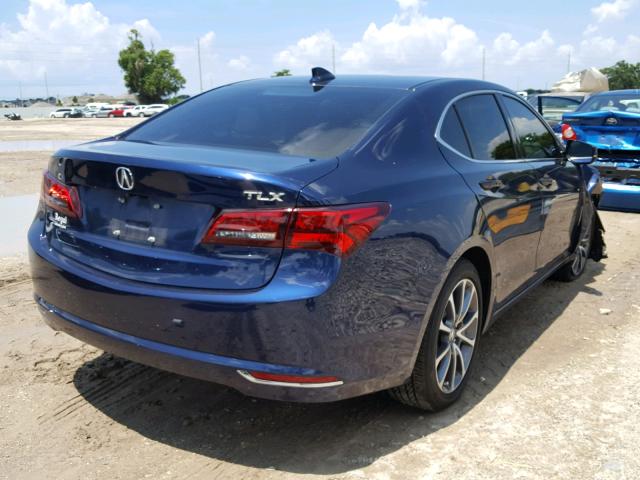 19UUB2F55HA006118 - 2017 ACURA TLX TECH BLUE photo 4