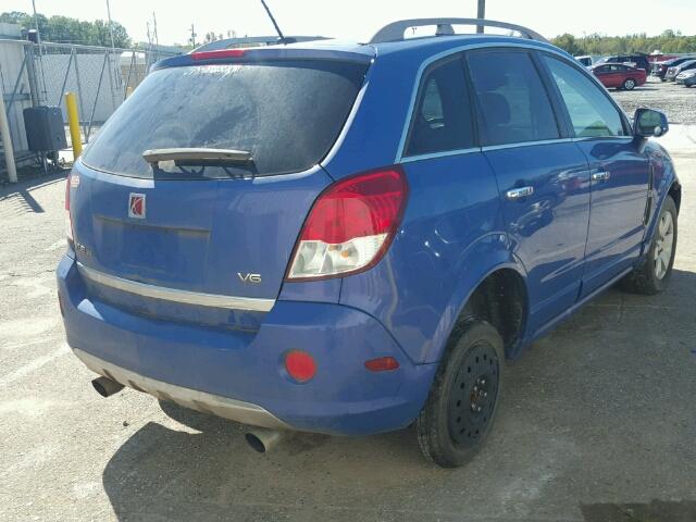 3GSCL53738S603673 - 2008 SATURN VUE BLUE photo 4