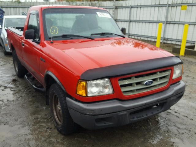 1FTYR10U61TA53058 - 2001 FORD RANGER RED photo 1